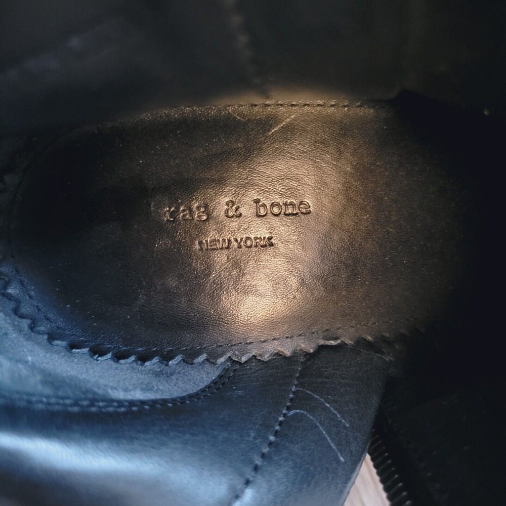 Rag & Bone‎ Margot ankle boots US size 8 EU 38 gray suede dual zip with tassels - Picture 10 of 12